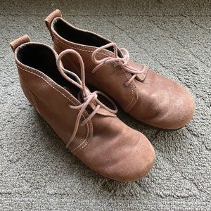 Dansko Oxford Ankle Wedge Boots size 7.5